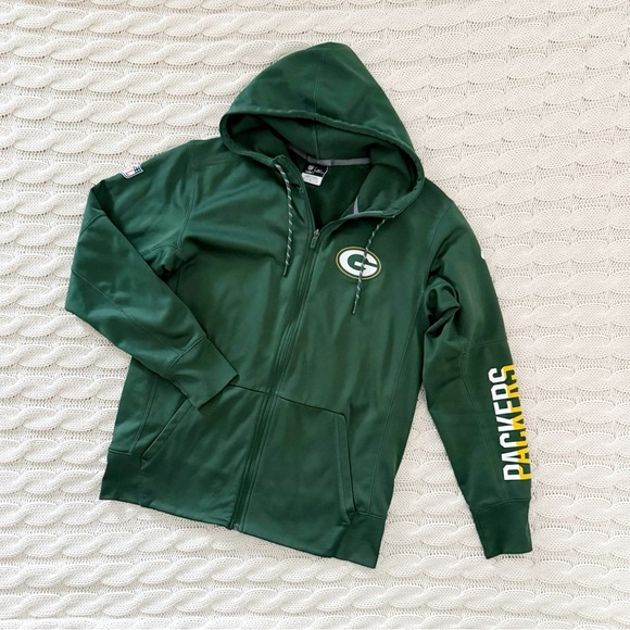 Nike Other - Green Bay Packers Nike Sweater Hoodie On Field Apparel Men’s size M